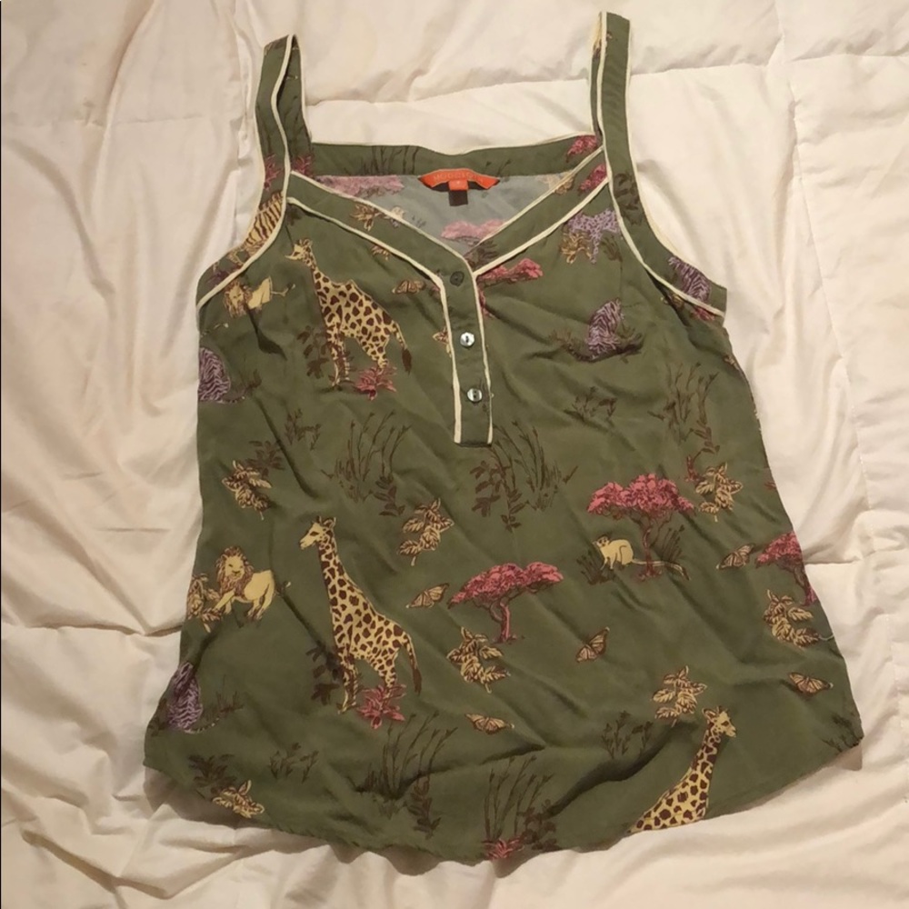 Adorable ModCloth Animal Print Top